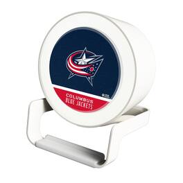 Keyscaper - Columbus Blue Jackets Night Light Wireless Charger And Bluetooth Speaker - Multicolor