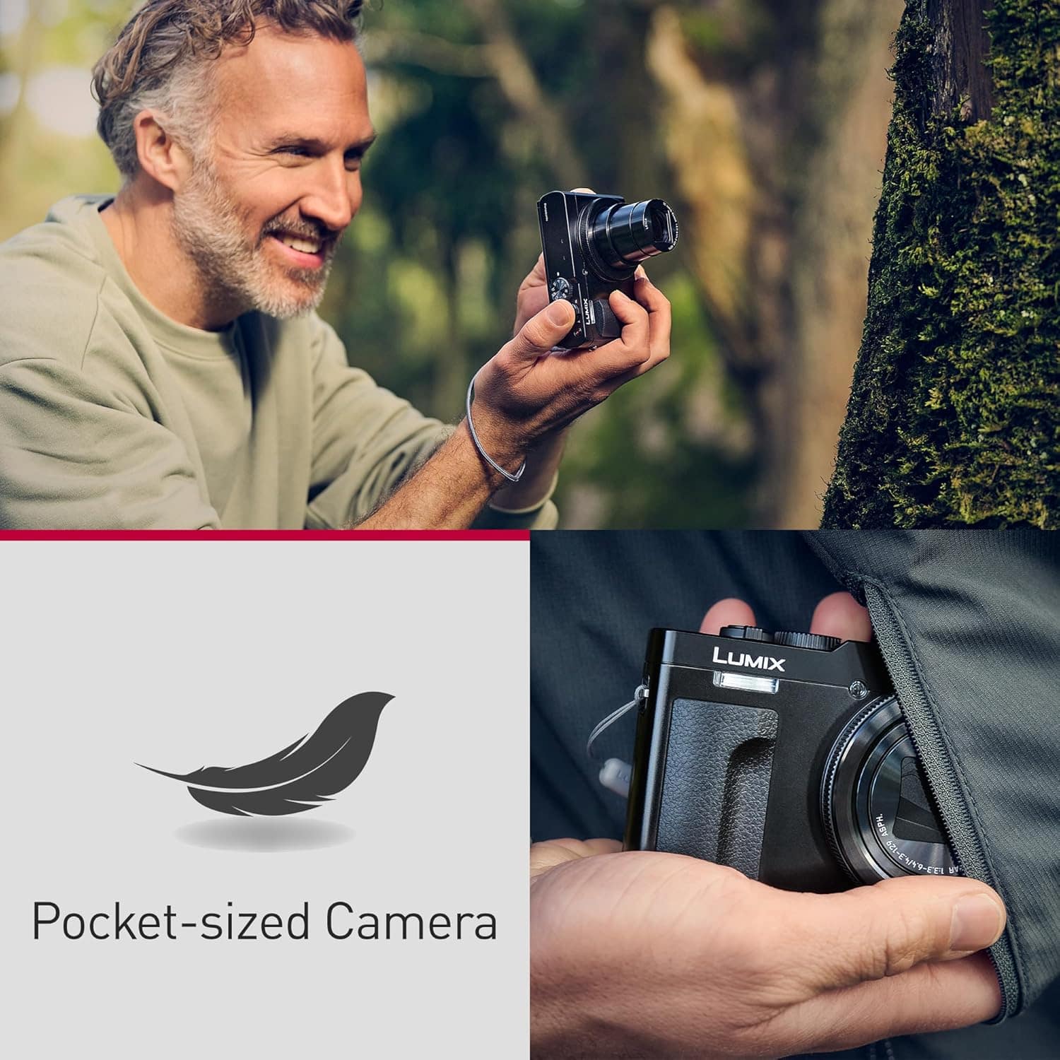 Bundle Lumix ZS99 Point and Shoot Camera with Advanced Accessories