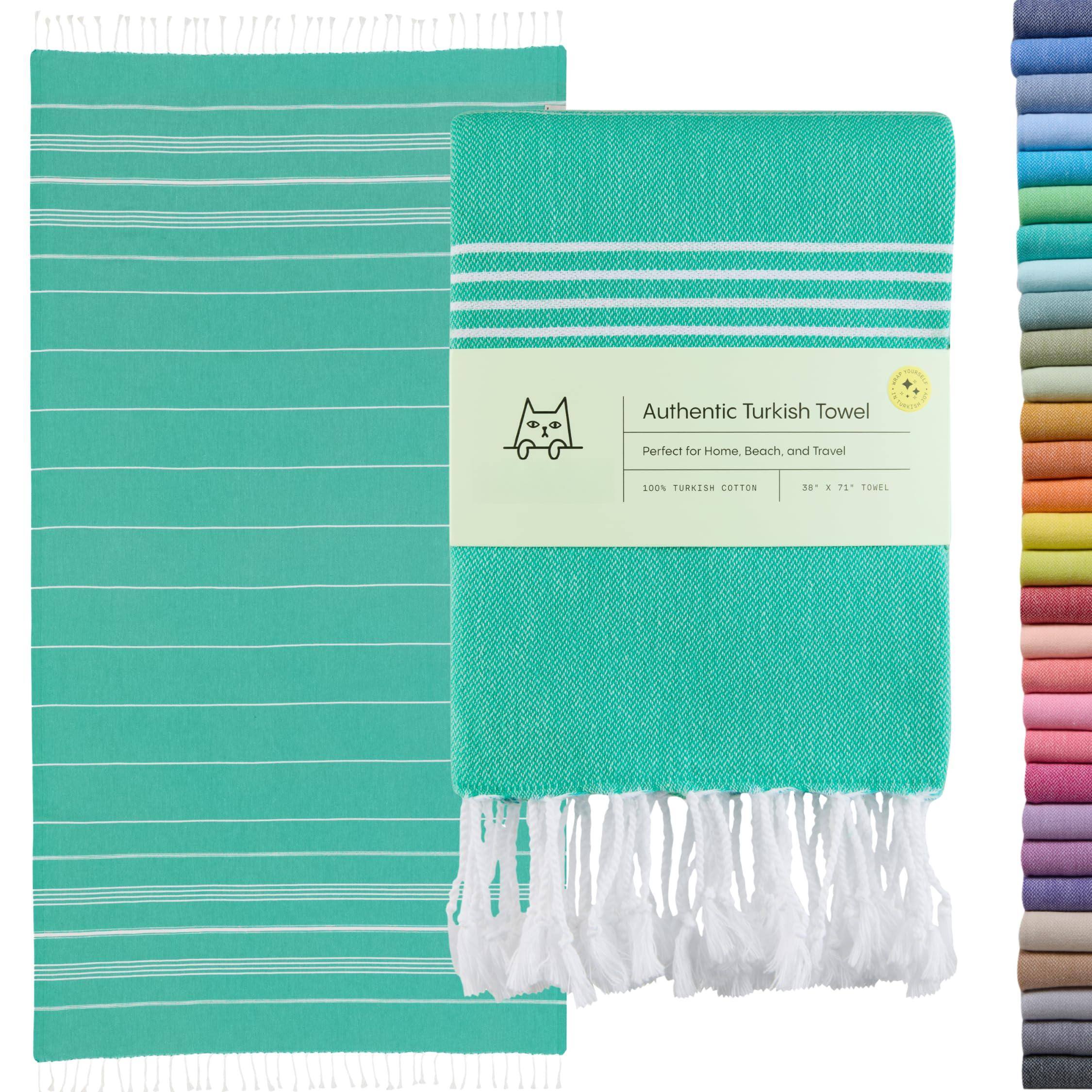 Mint Green Beach Towel (38" x 71")