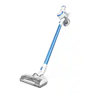 Tineco - T1 Cordless Stick Vacuum, Lightweight 300W Motor, HEPA Filter, LED Headlight, Multi-Surface Clean - White
