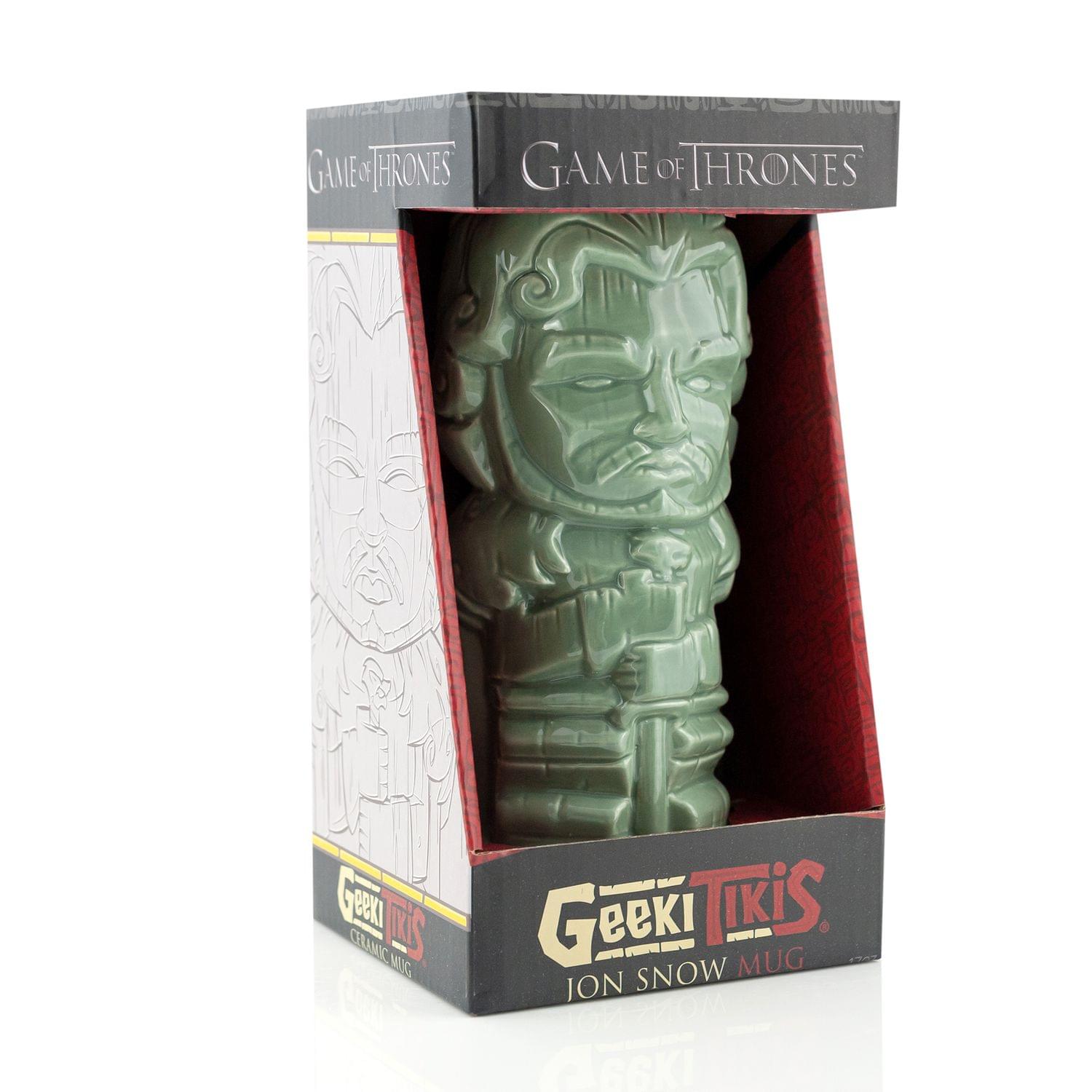 GAME OF THRONES  
Geeki Tikis  
JON SNOW MUG