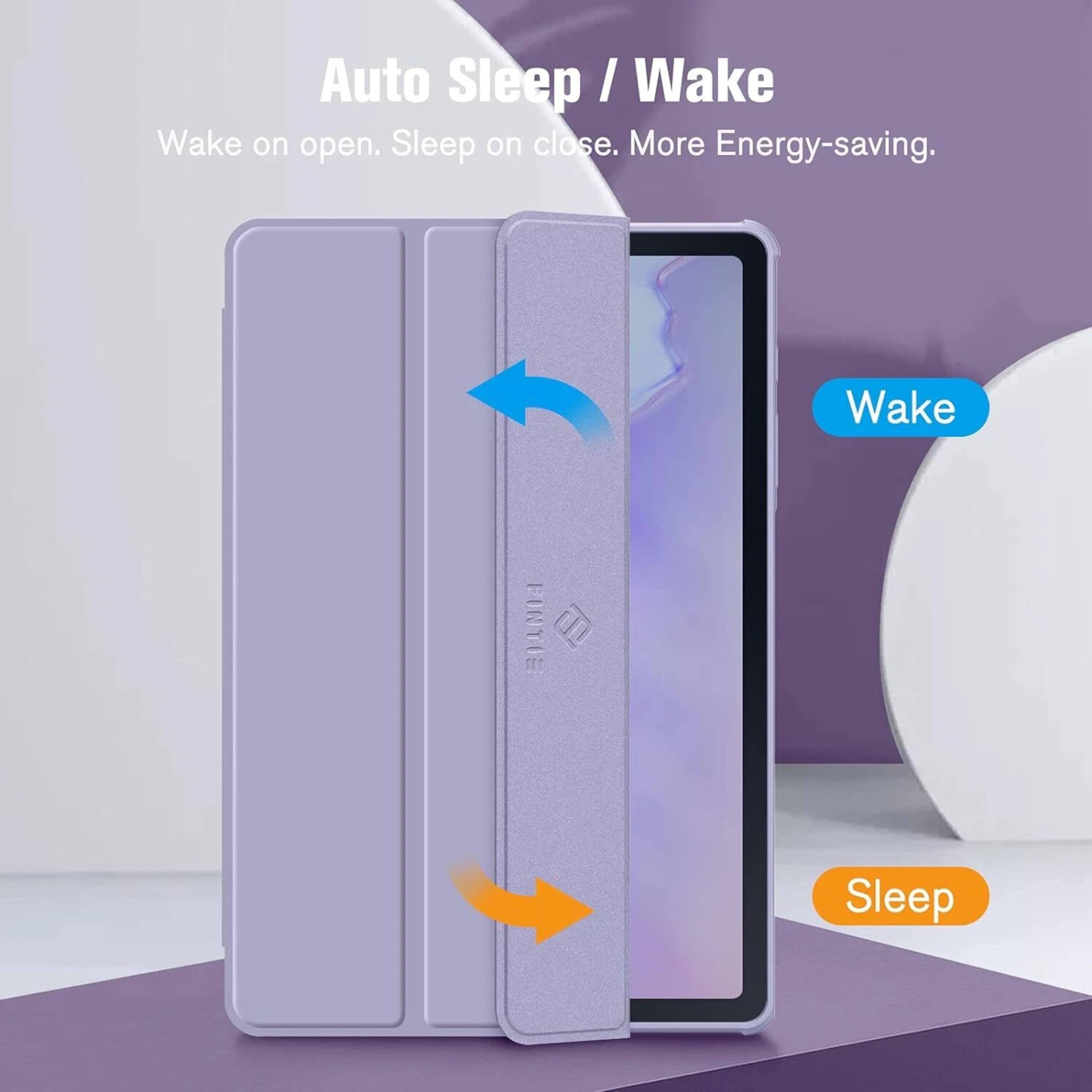 Auto Sleep / Wake  
Wake on open. Sleep on close. More Energy-saving.