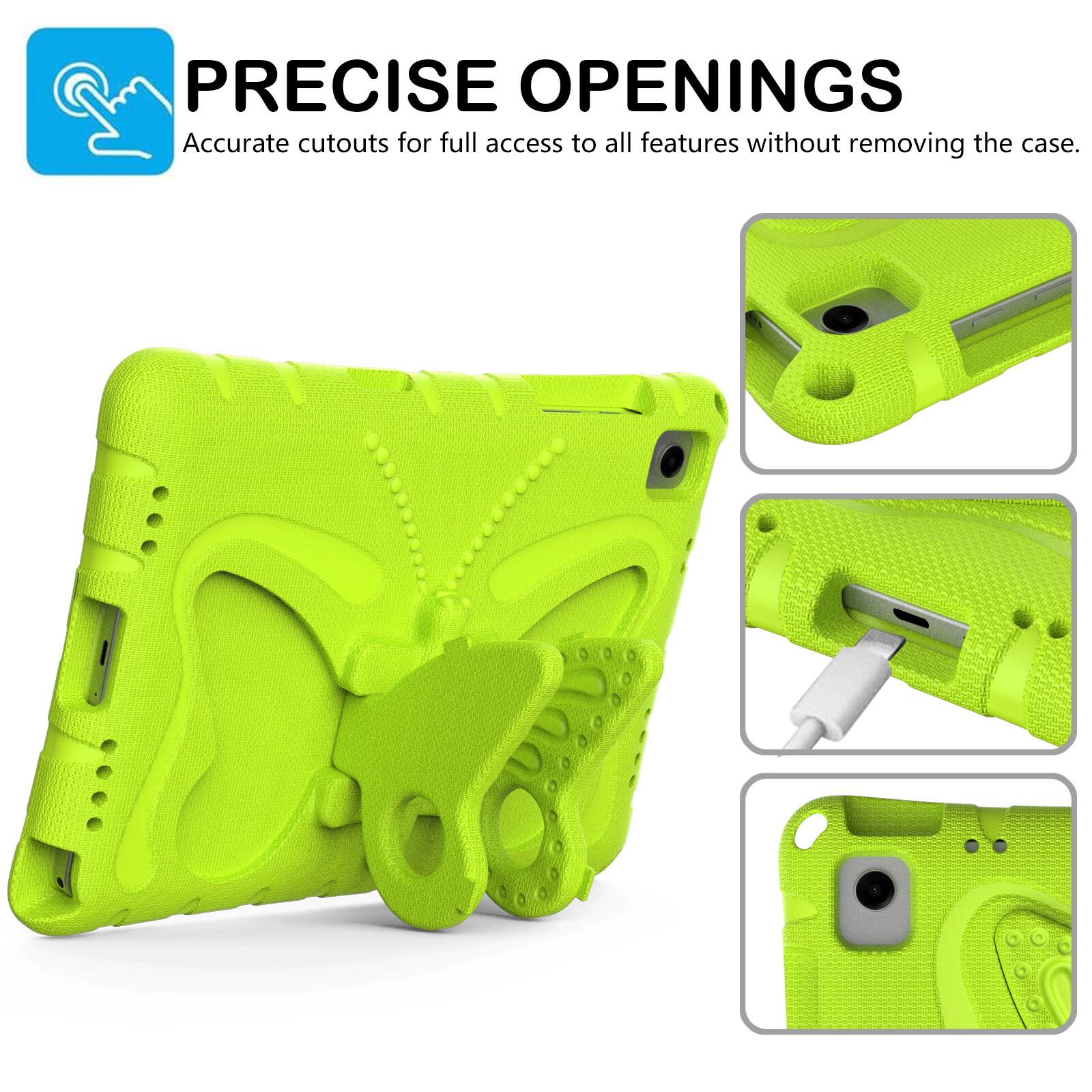 PRECISE OPENINGS  
Accurate cutouts for full access to all features without removing the case.