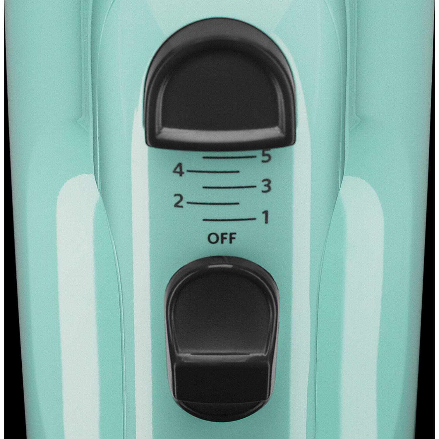 Back. KitchenAid - KHM512IC Ultra Power 5-Speed Hand Mixer - Ice Blue.