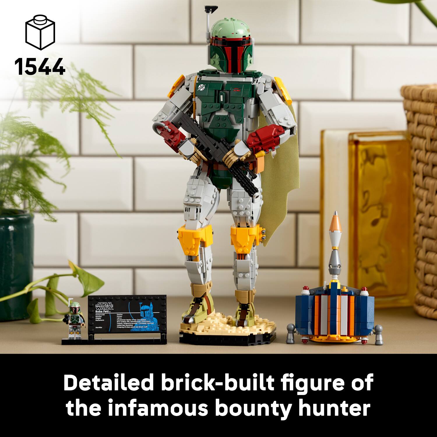 1544

Detailed brick-built figure of the infamous bounty hunter