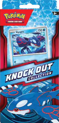 Pokémon - Pokemon TCG 2026 Knock Out Collection (Kyogre or Suicune) - 2 Packs