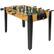 Front. Costway - 48'' Competition Sized Wooden Soccer Foosball Table Home Recreation Adults & Kids - Brown+Black.