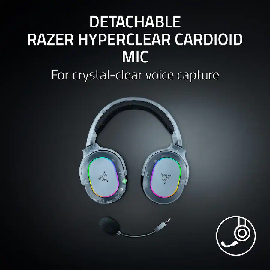 Chroma Shop Razer Razer Barracuda X Chroma Bluetooth Wireless Over the Ear Gaming Headset ...