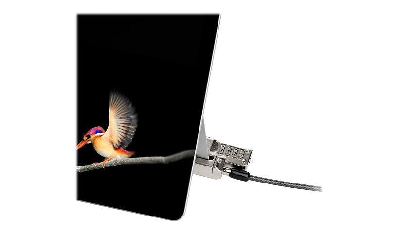 Left. Kensington - Kensington Combination Lock for Surface Pro and Surface Go - Serialized - 6 ft Cable - Serialized - Combination Lock.