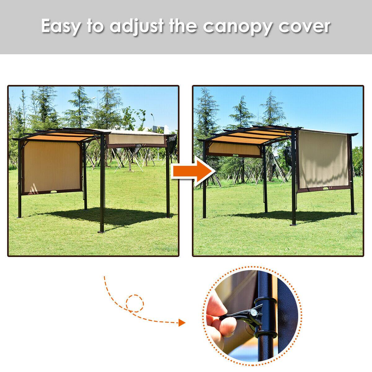Easy to adjust the canopy cover