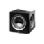 Back. MartinLogan - Abyss 10, 10” Hybrid, Powered Subwoofer, with Magnitude MT-1.6kW Amplifier, Sub Control App, and Wireless Built-In - Gloss Black.