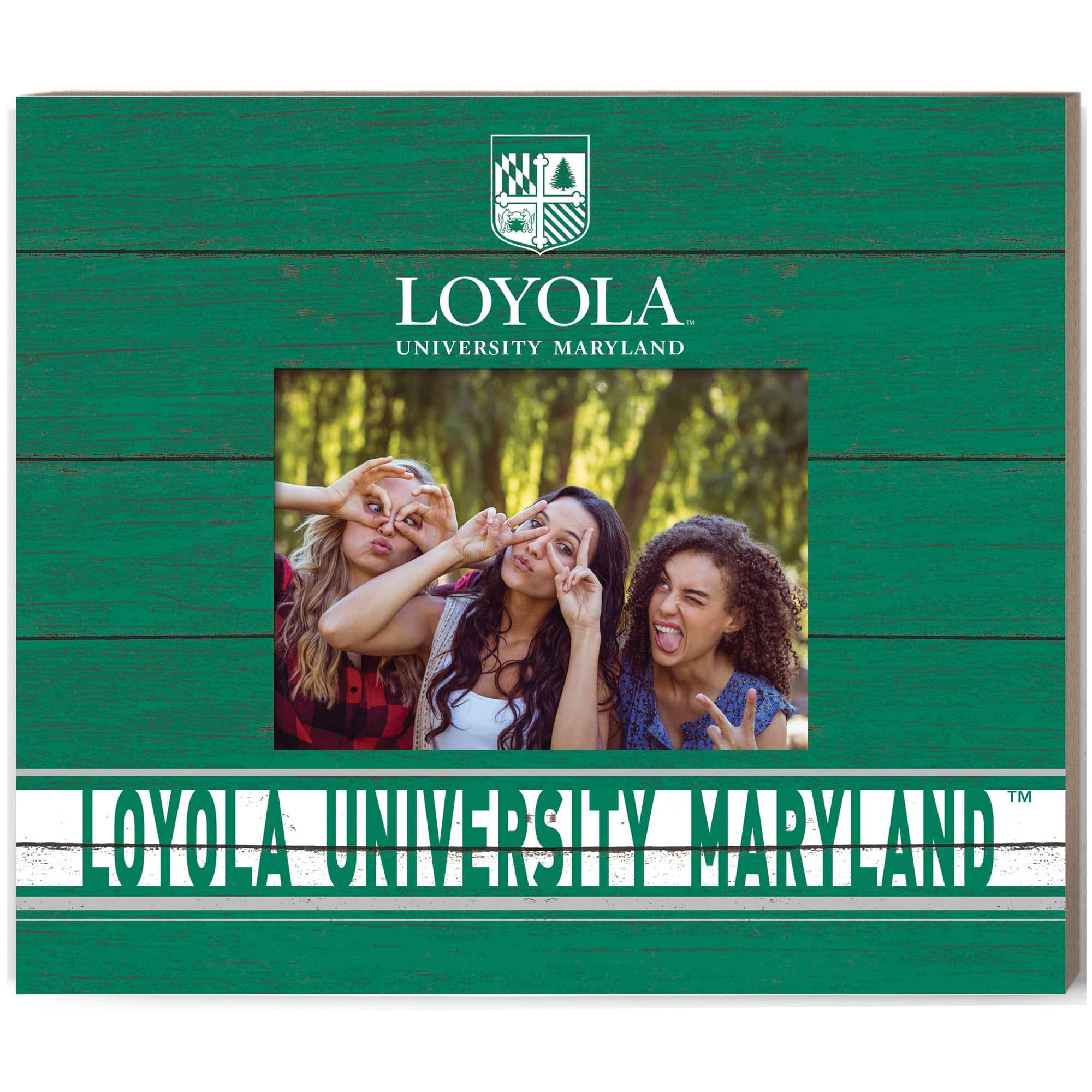 "Jardine - Loyola Greyhounds 11"" x 13"" Team Spirit Scholastic Picture Frame - Green" price history on PriceWatchPro