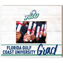 Jardine - Florida Gulf Coast Eagles 13.5" x 11.5" Grad Frame - White