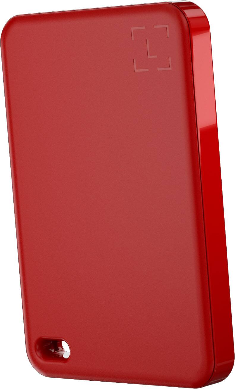 Left. Ledger - Nano Gen 5 with Recovery Key - Cherry Red.