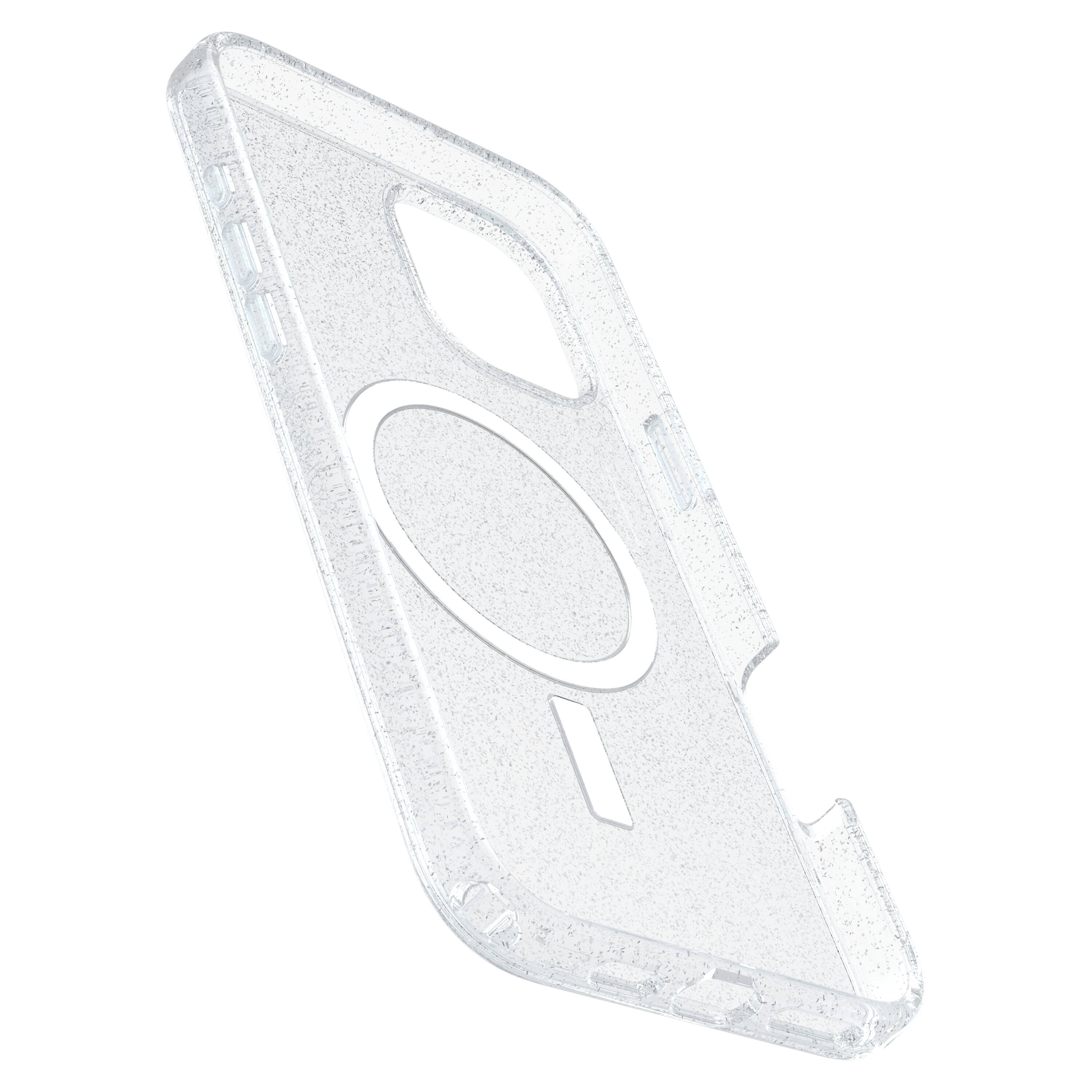 Alt View 1. OtterBox - Symmetry Series Hard Shell for MagSafe for Apple iPhone 16 Plus - Stardust 3.0.