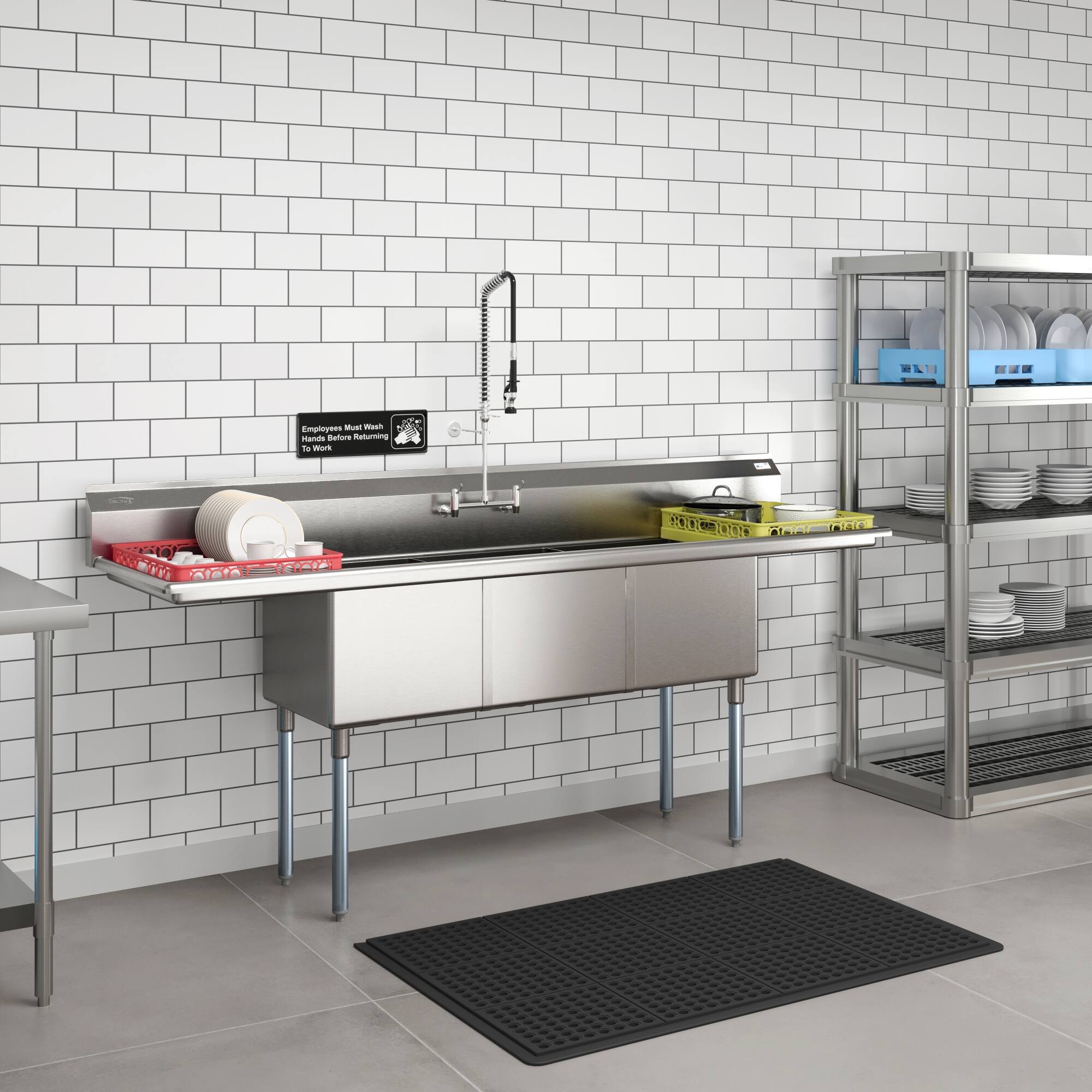 Employees Must Wash Hands Before Returning To Work