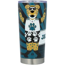 Logo Brands - 20oz. Stainless Steel Mascot Tumbler - Multicolor