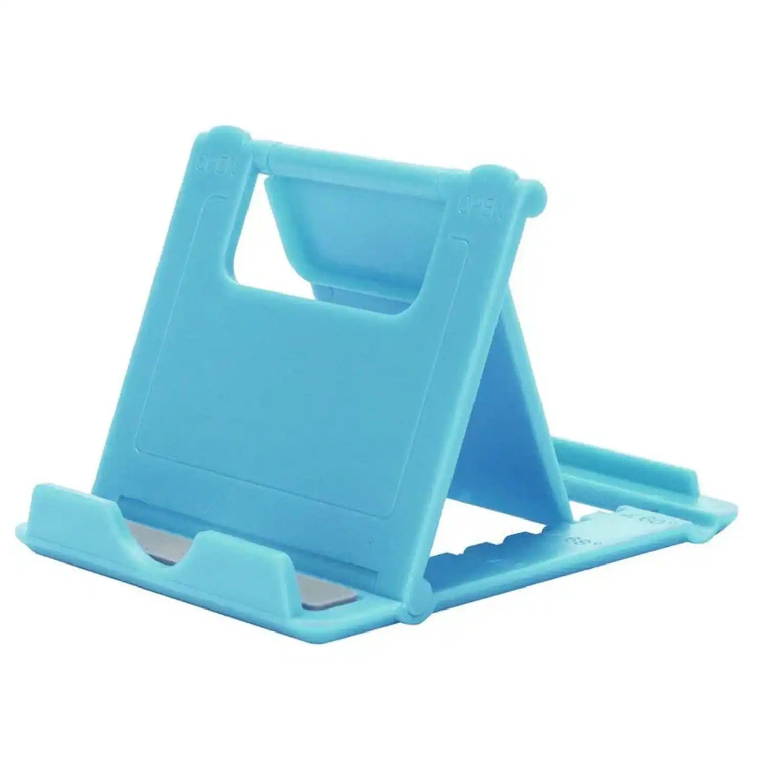 Stock Preferred - Adjustable Foldable Phone Holder Stand - Blue