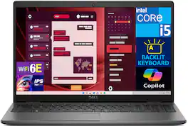 Dell - Latitude 3550 Laptop (i5-1335U, 16GB, 512GB PCIe SSD, 15.6 FHD (1920x1080), Intel Iris Xe, Win 11 Pro) - Silver