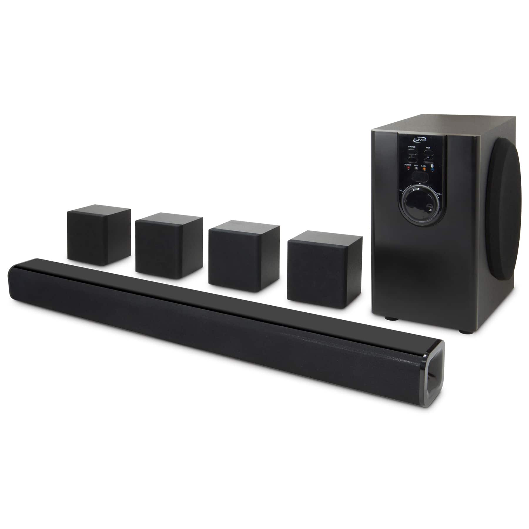 iLive - 5.1-Channel Home Theater System with Bluetooth, IHTB159B