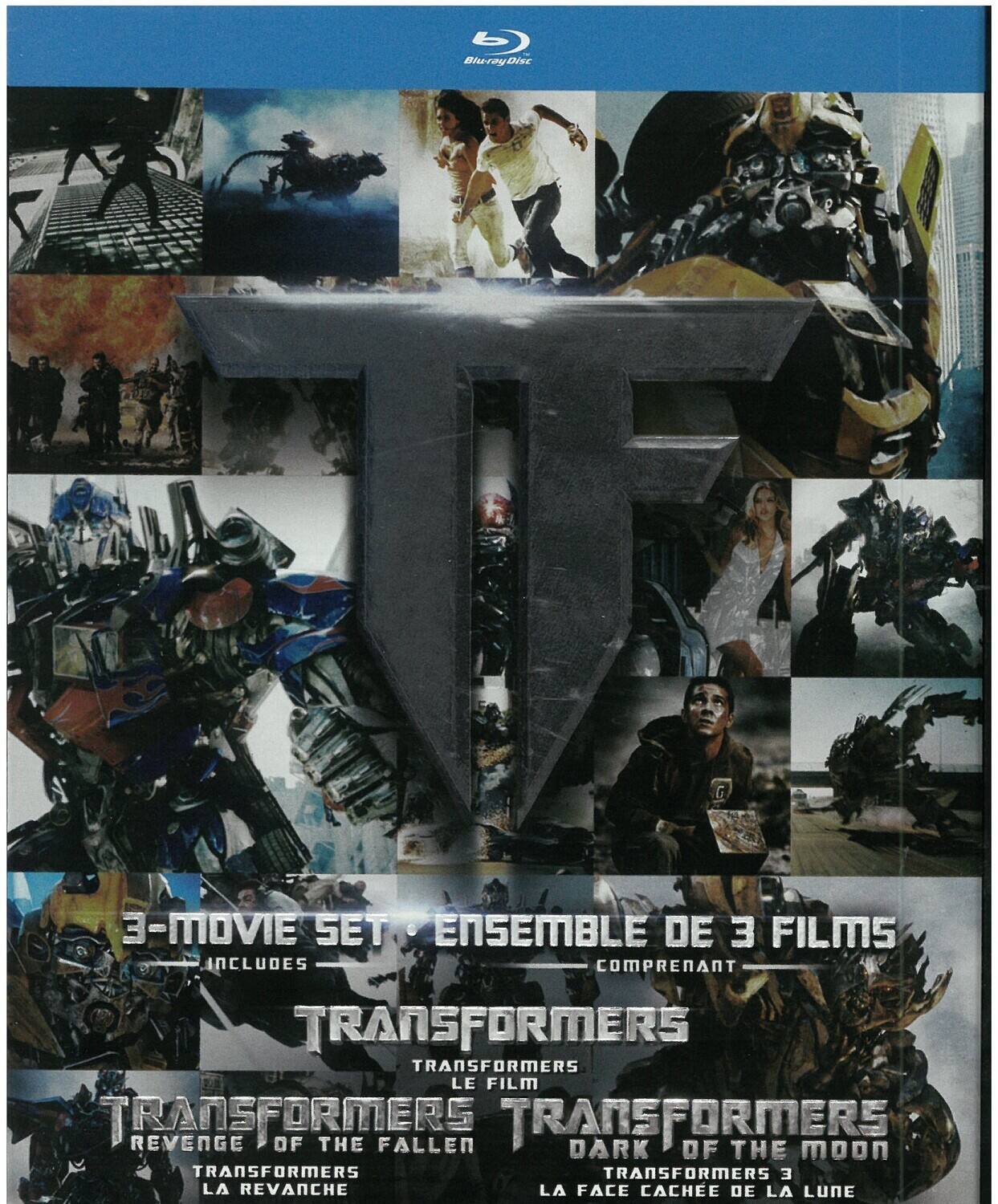 Front. Transformers: 3-Movie Set   - BLU-RAY.
