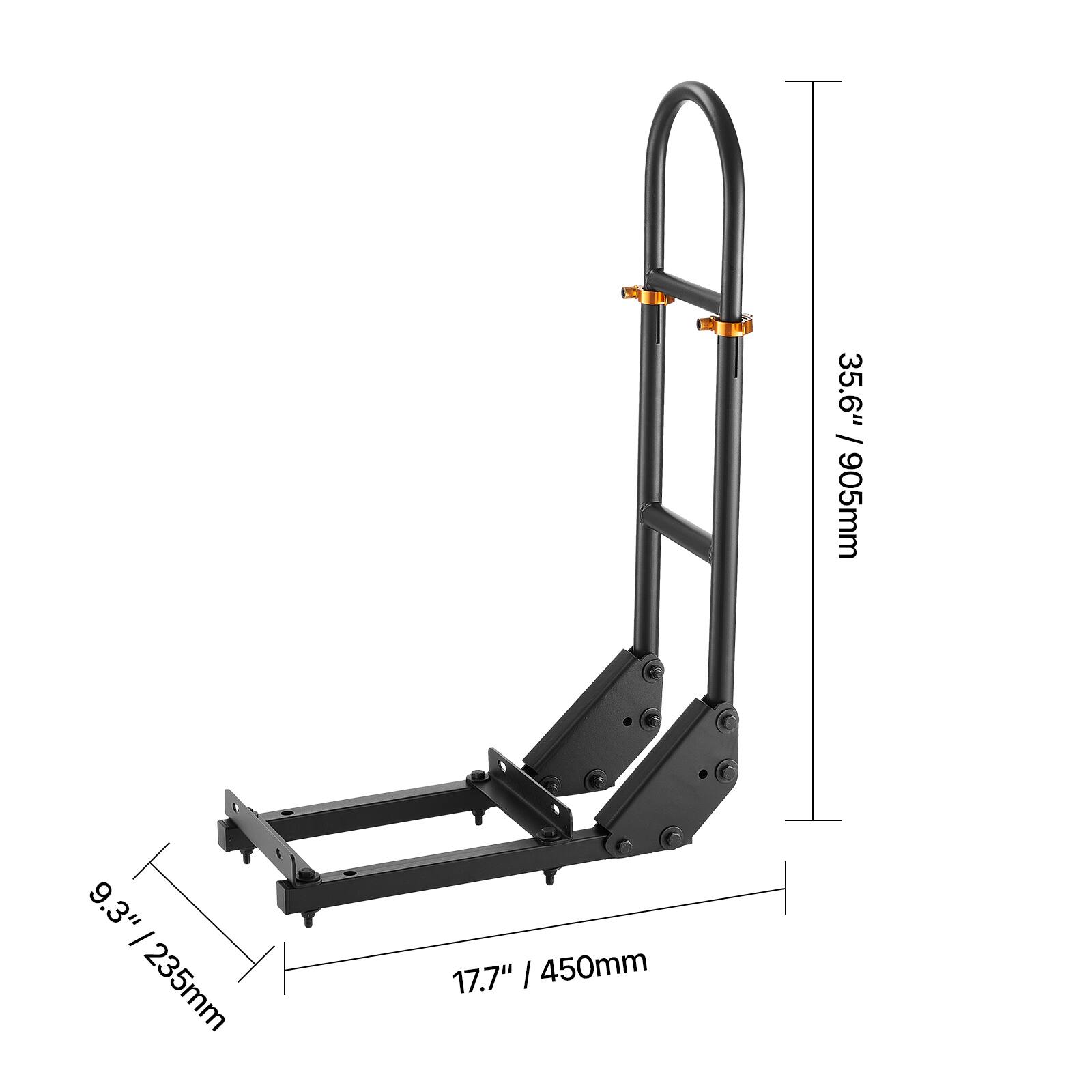 9.3" / 235mm  
35.6" / 905mm  
17.7" / 450mm