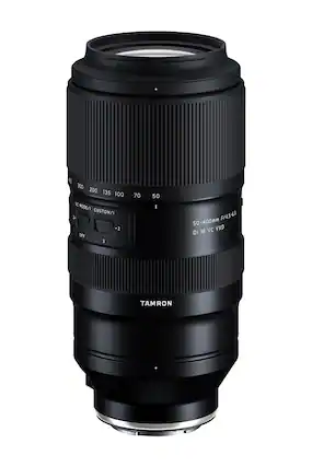Front. Tamron - 50-400mm F/4.5-6.3 DI III VC VXD Telephoto Zoom Lens for SonyFull-frame E-Mount Cameras.