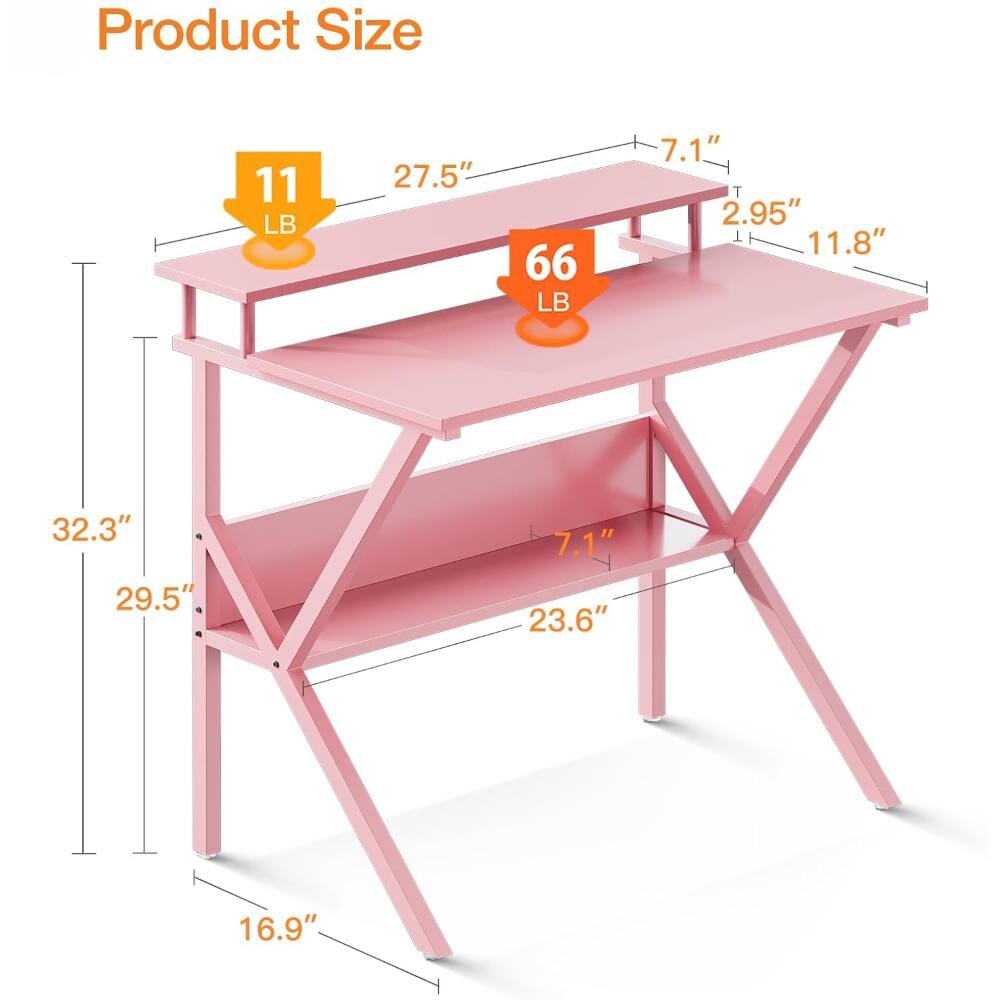 Product Size  
11 LB  
27.5"  
66 LB  
7.1"  
T 2.95"  
T 11.8"  
32.3"  
29.5"  
7.1"  
23.6"  
16.9"