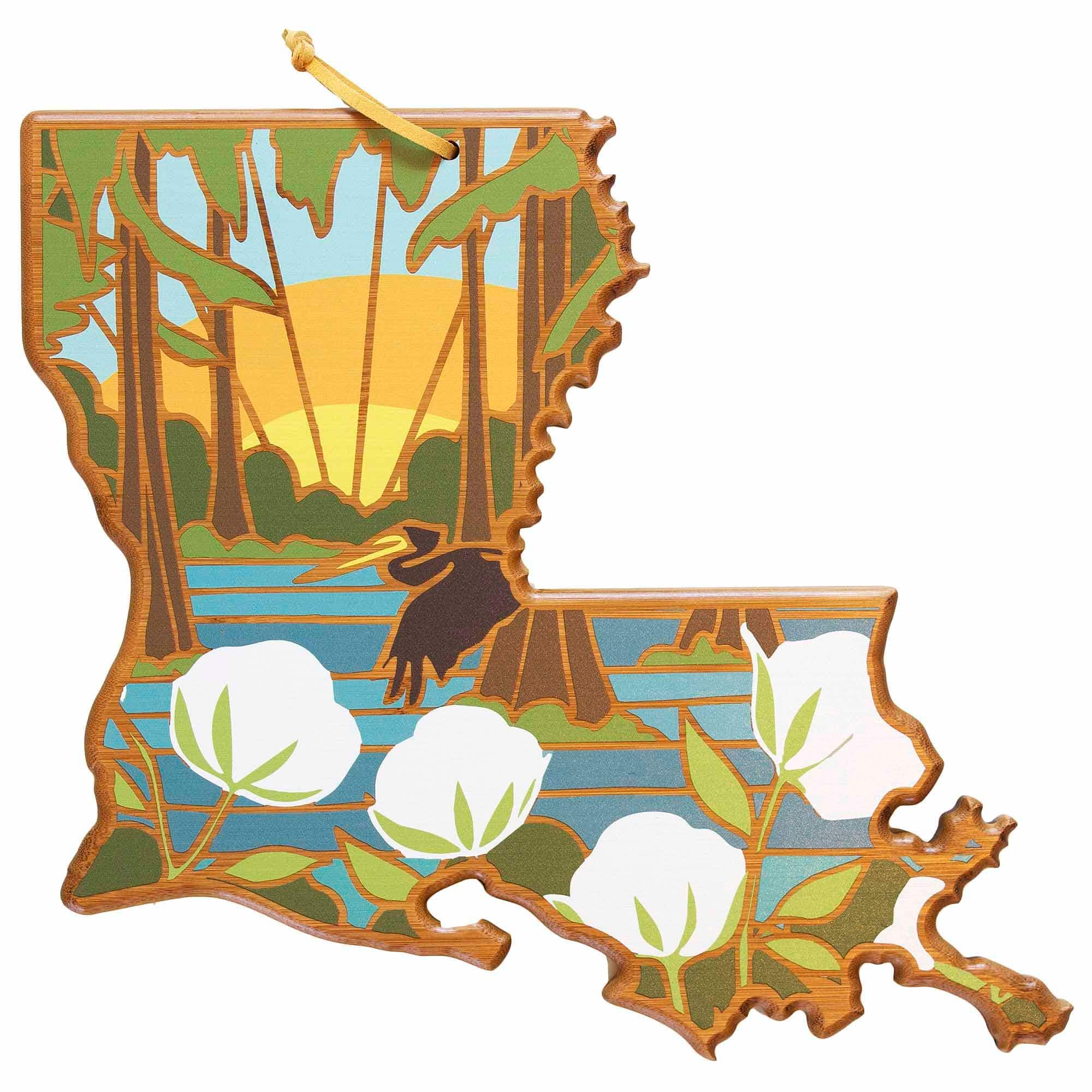 Totally Bamboo - Louisiana Cutting Board with Artwork by Summer Stokes price history on PriceWatchPro