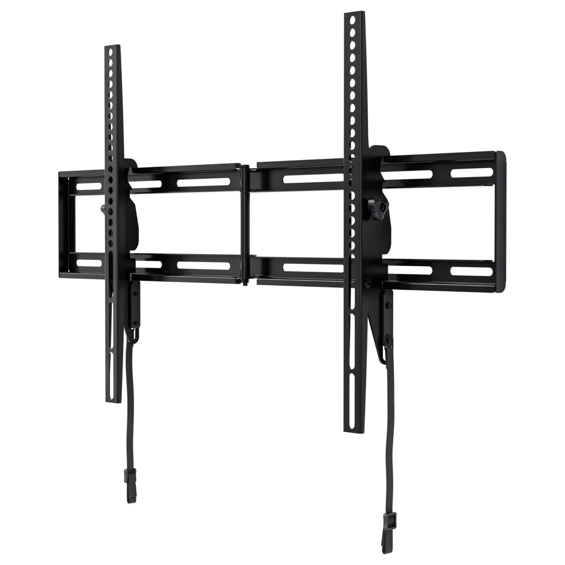 Dazzed Corner - Tilting TV Wall Mount for 42-95" TVs, 130lbs Capacity, 10° Tilt, Easy Install - Black
