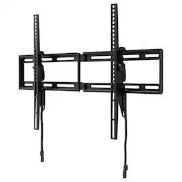 Dazzed Corner - Tilting TV Wall Mount for 42-95" TVs, 130lbs Capacity, 10° Tilt, Easy Install - Black