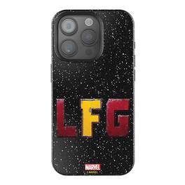Keyscaper - Marvel Badge Black Bling Phone Case - Apple iPhone 14 - Deadpool Wolverine 1