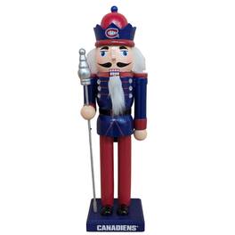 Evergreen Enterprises - Montreal Canadiens 12" Wooden Nutcracker Statue - Multicolor