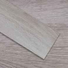 Front. Costway - Costway 24-Pack 36 Sq.Ft Floor Tile Vinyl Flooring, Waterproof Vinyl Plank Flooring - Gray.