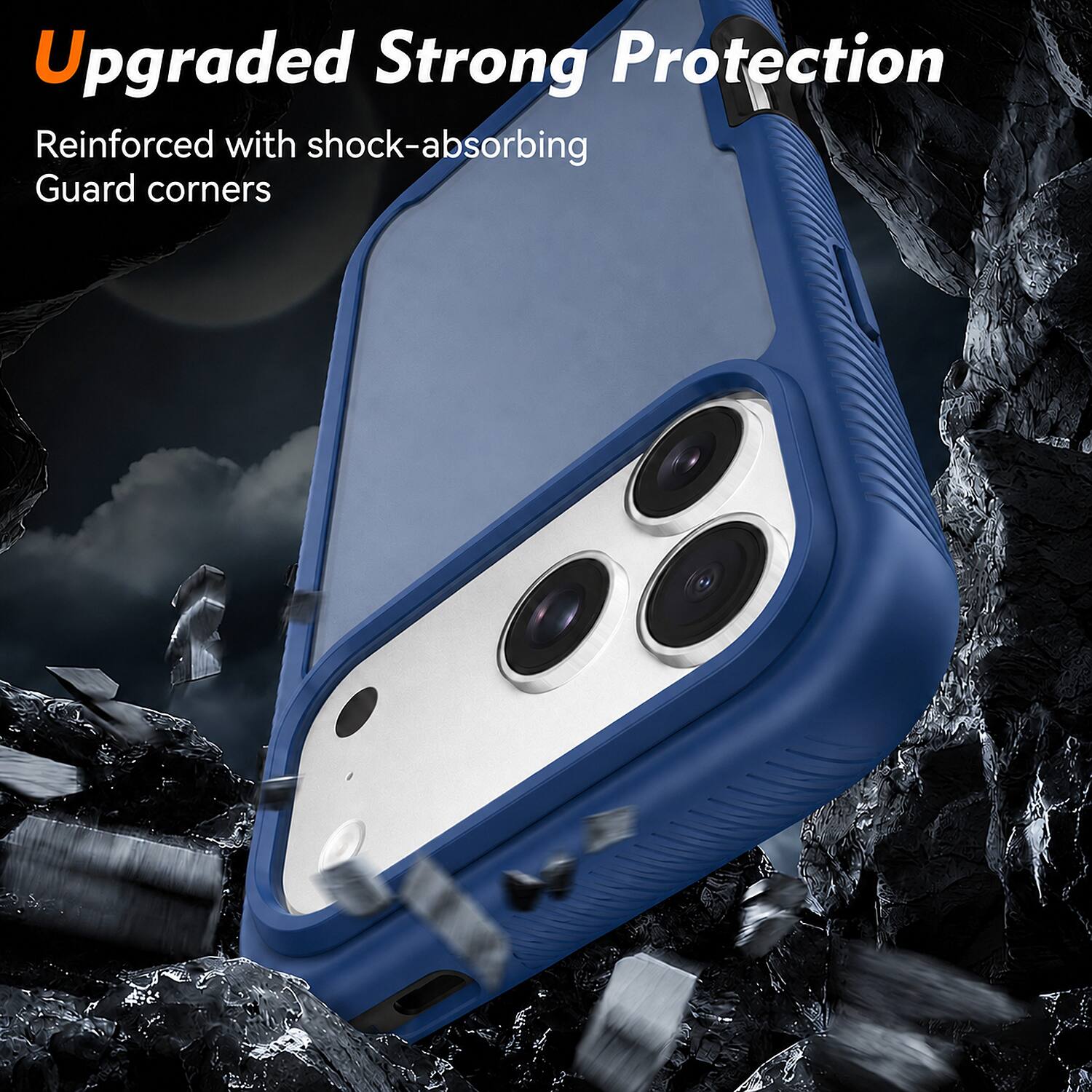 Upgraded Strong Protection  
Reinforced with shock-absorbing Guard corners