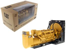 CAT Caterpillar 3516B Engine Generator 3 piece Set "Core Classic" Series 1/25 Diecast Model by Diecast Masters - Multi