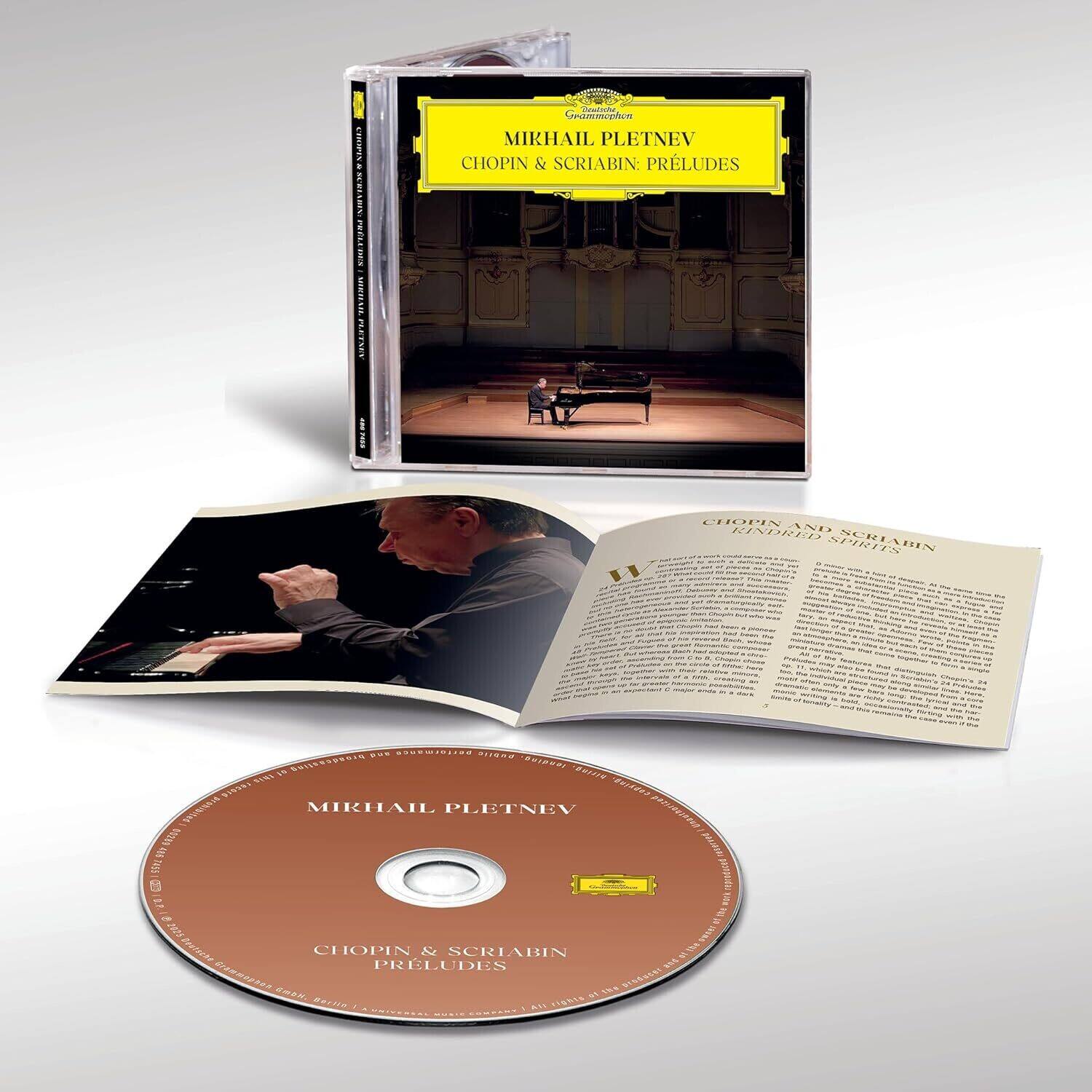 MIKHAIL PLETNEV  
CHOPIN & SCRIBIN: PRÉLUDES  

CHOPIN AND SCRIBIN: PRÉLUDES  

MIKHAIL PLETNEV  
CHOPIN & SCRIBIN: PRÉLUDES