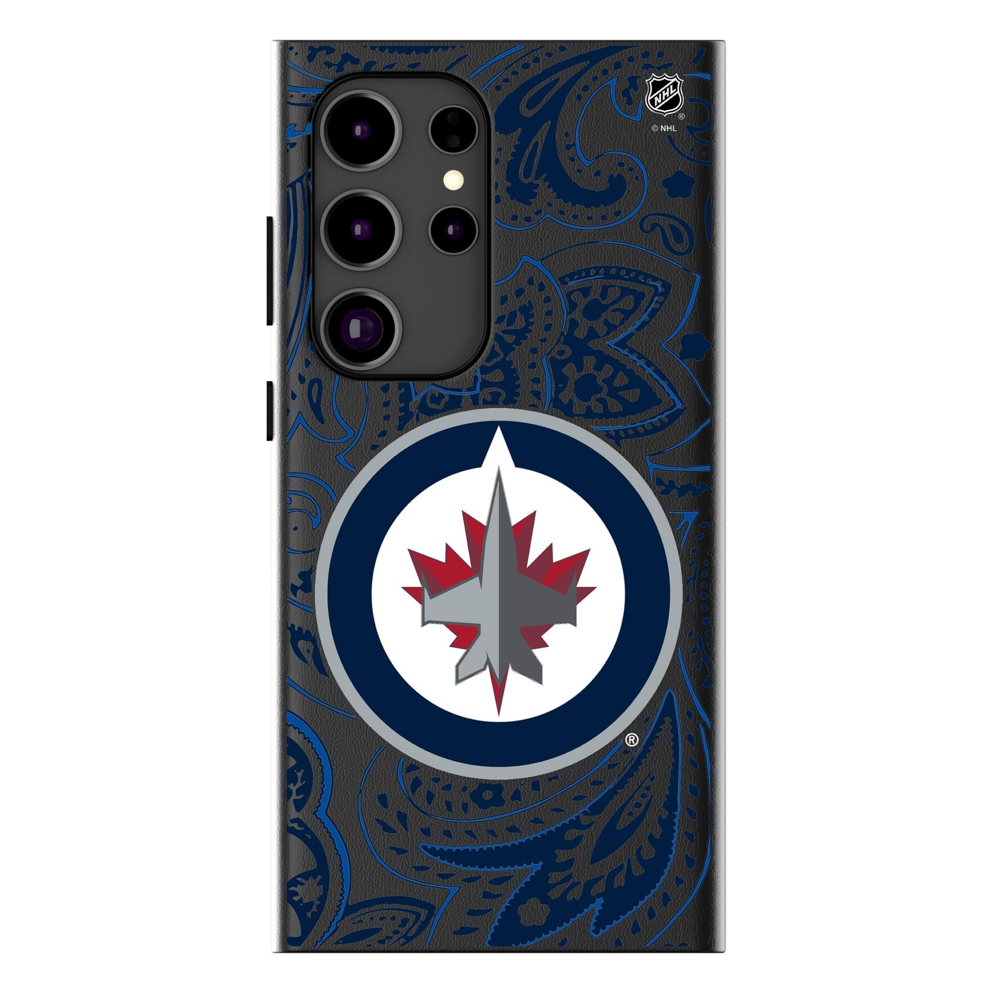 Keyscaper - NHL - Winnipeg Jets Paisley Galaxy Magnetic Bump Case - S25 Ultra - Black price history on PriceWatchPro