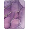 Front. SaharaCase - Folio Case for Apple iPad mini (A17 Pro) and Apple iPad mini (6th Generation 2021) - Purple Marble.