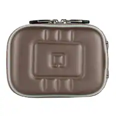 Front. Kitcheniva - Small Compact Digital Camera Case Pouch Bag For KODAK PIXPRO FZ55 FZ45 - Metallic.