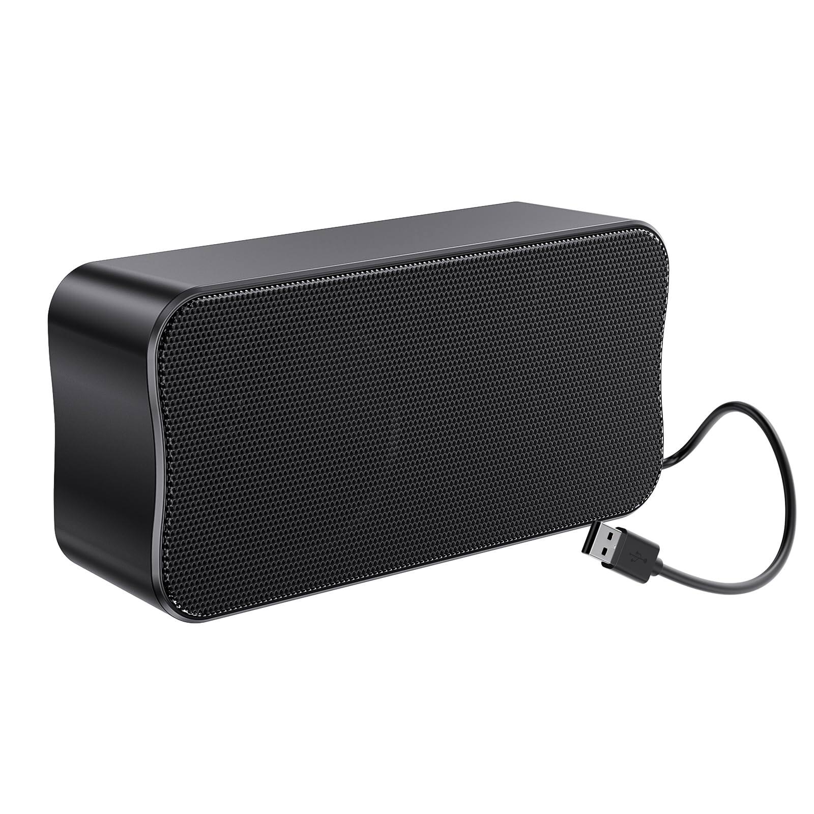 Alt View 6. Cedar Assembly - Usb Computer Bar Mini Speakers Laptop For Desktop Pc Plug And Play Protable Sound Office Home School - Default.