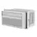 Alt View 6. TCL - 350 Sq. Ft. 8,000 BTU Smart Inverter Window Air Conditioner - White.