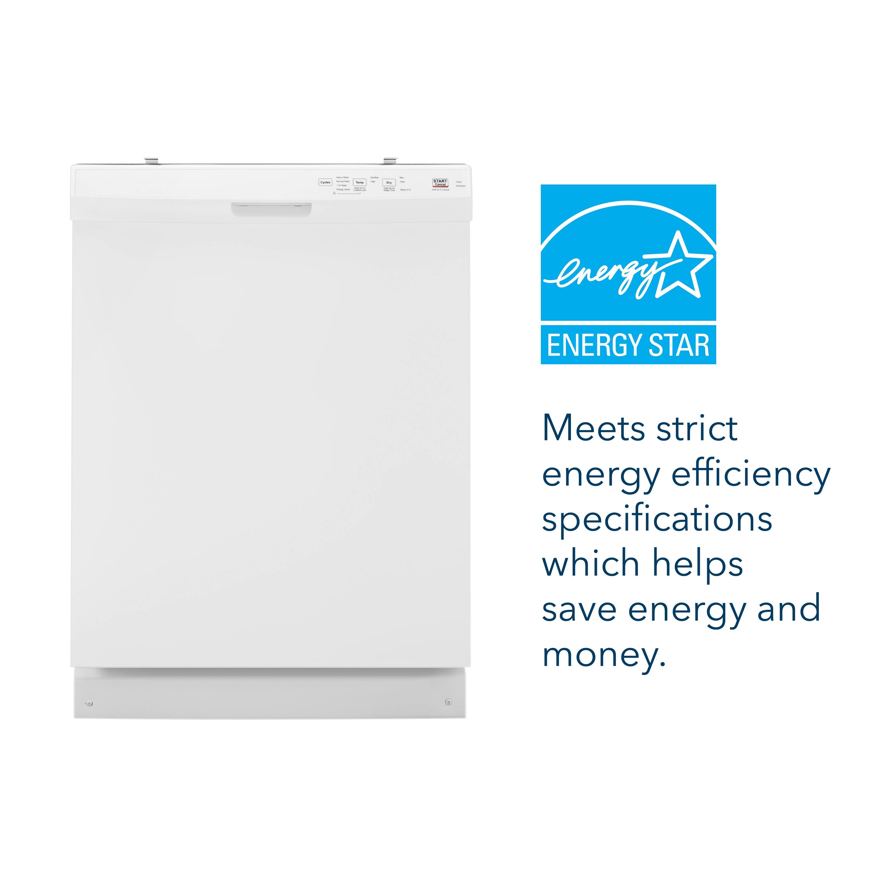 - ENERGY STAR
Meets strict energy efficiency specifications which helps save energy and money.