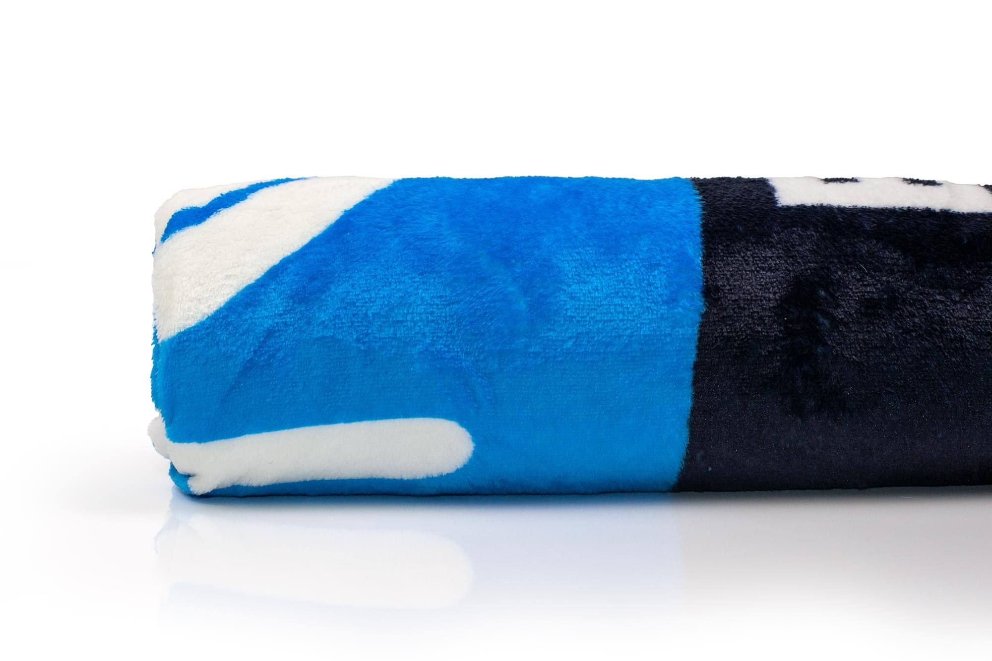 Alt View 10. Just Funky - Eat Sleep Game Repeat Large Gamer Fleece Throw Blanket | 60 x 45 Inches - Blue.