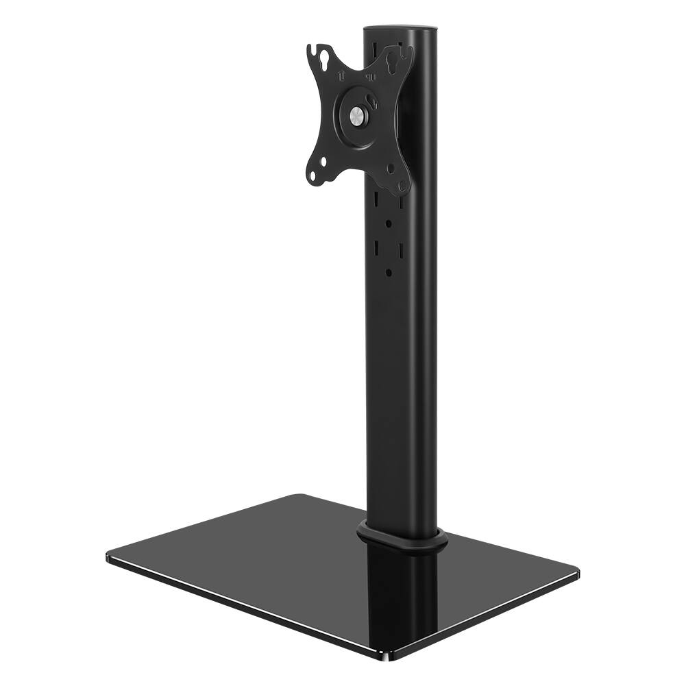 Alt View 2. KKTONER - KKTONER Single Computer Monitor Stand Free Standing Desk Vesa Mount for 13 inch to 32 inch Screen Height Adjustable - Black.