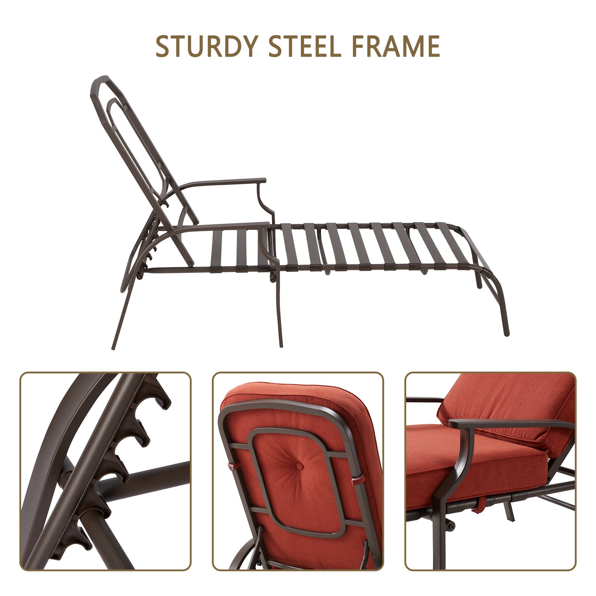 STURDY STEEL FRAME