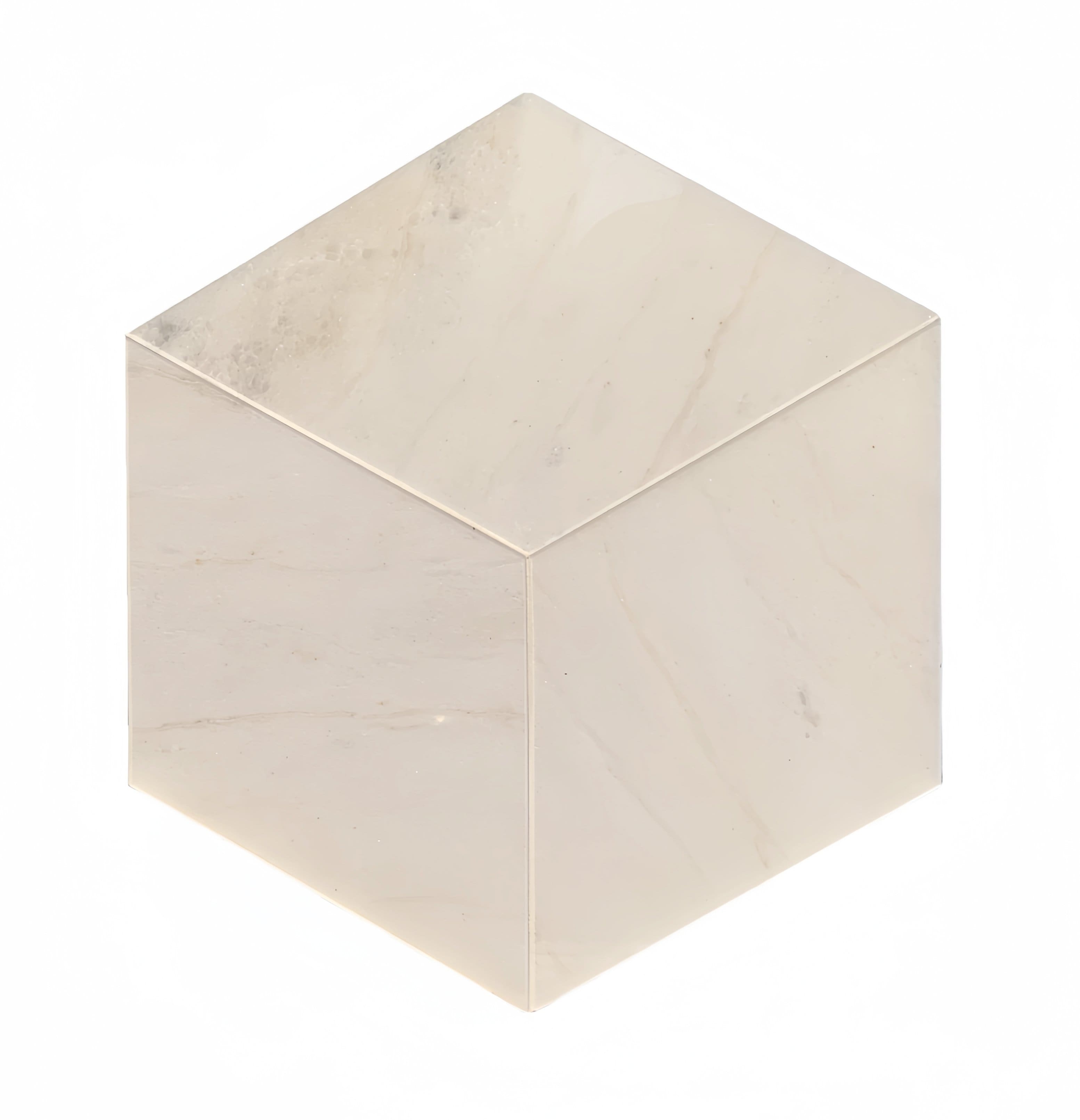 APRILSOUL - Hexagon Natural Marble Tiles Polished - White