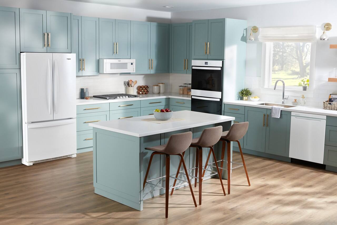 Alt View 6. Whirlpool - 30" Built-In Gas Cooktop with EZ-2-Lift Hinged Cast-Iron Grates - White.