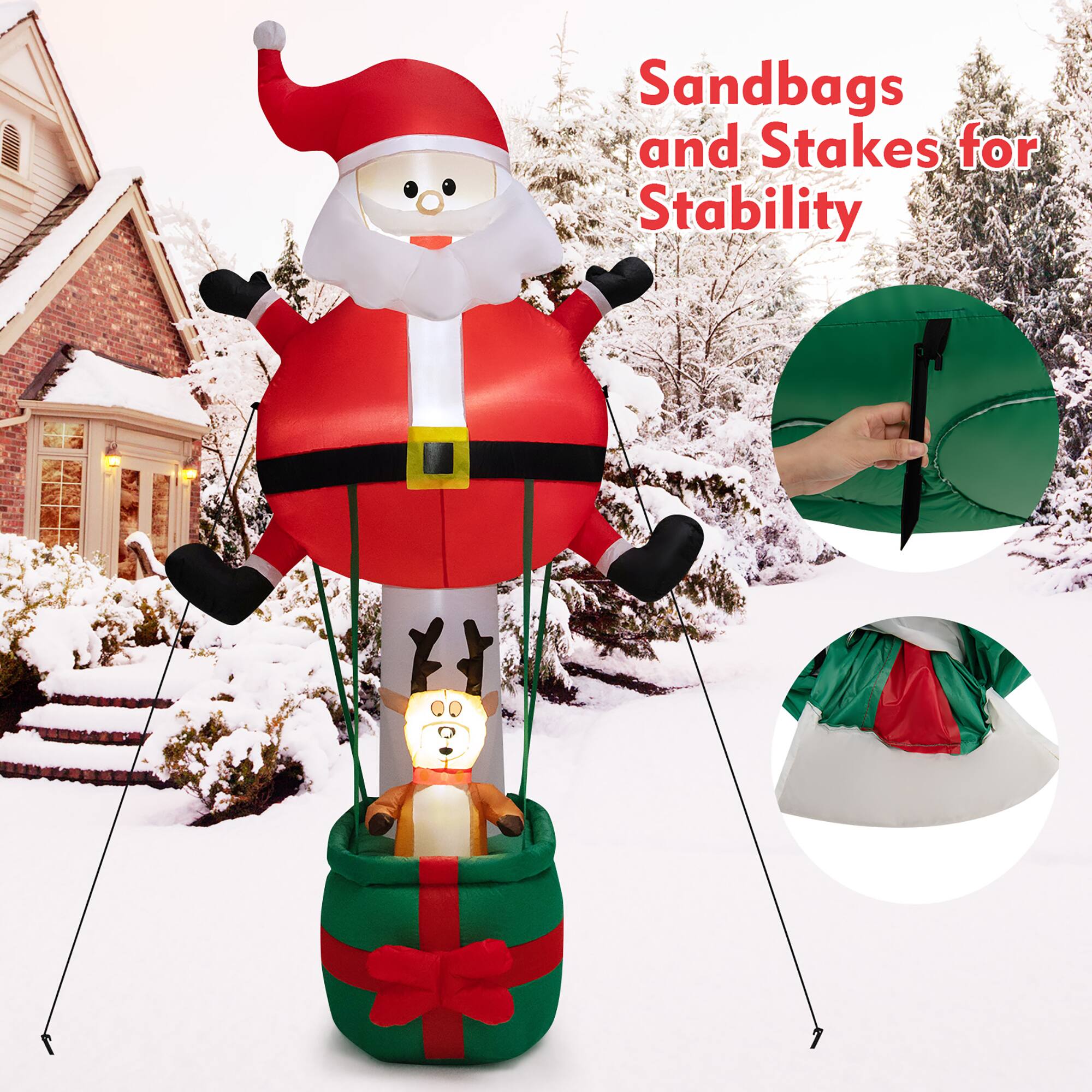 Sandbags and Stakes for Stability