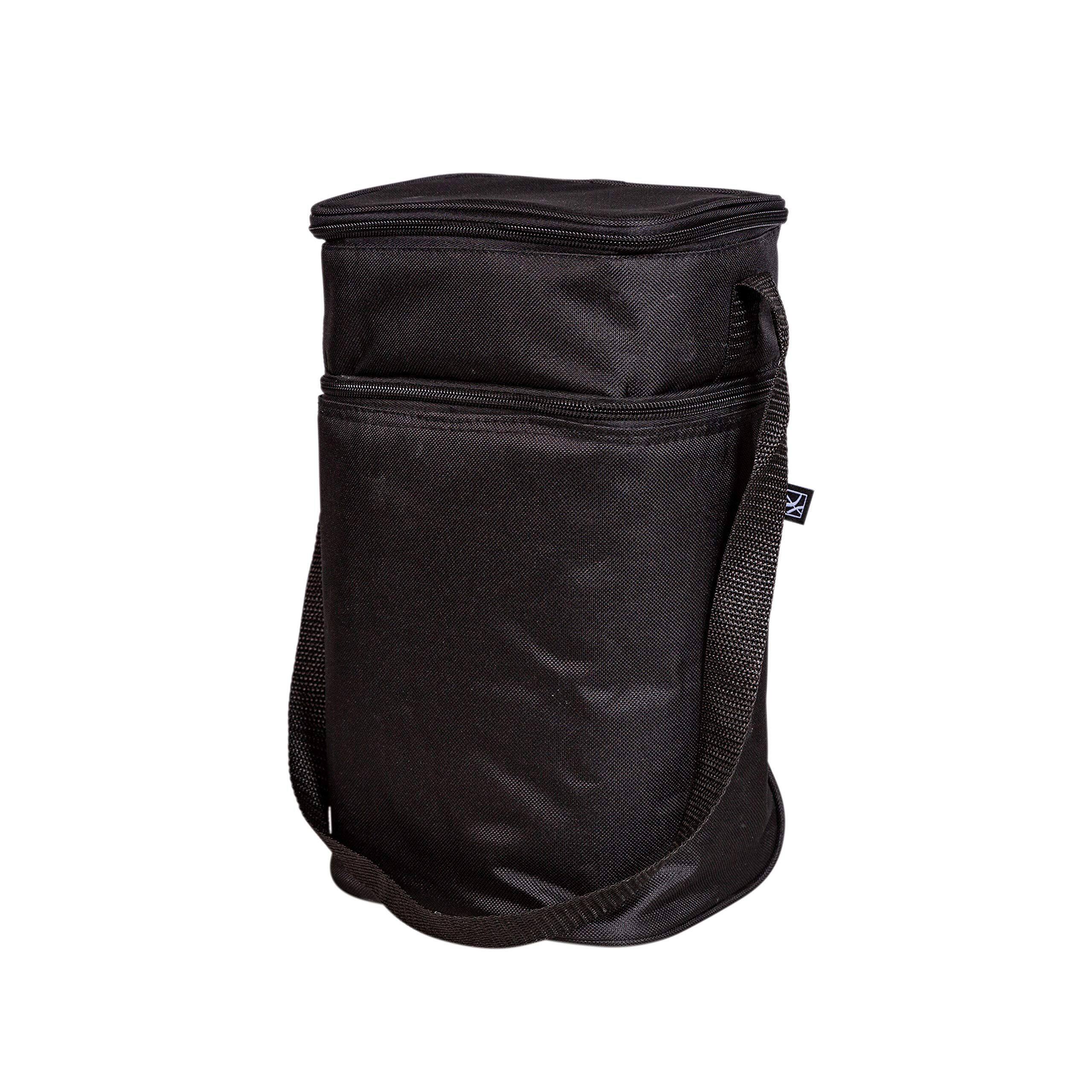 Front. J.L. Childress - J.L Childress insulated 6 Bottle Cooler - Black - Black.